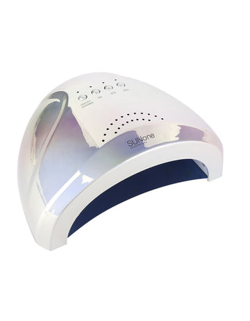Nail lamp with UK plug 48W Model Sun One- Metallic Silver